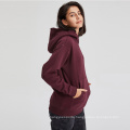 Essentials Athletic Pullover Hooded Sweater Sports Women Blank Fleece Hoodies